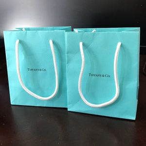 Tiffany & co gift bags 5x6